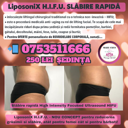 Mary Crys Massage & BodyWork | Masaj Criolipoliza XSculpt HIEMT Pitești